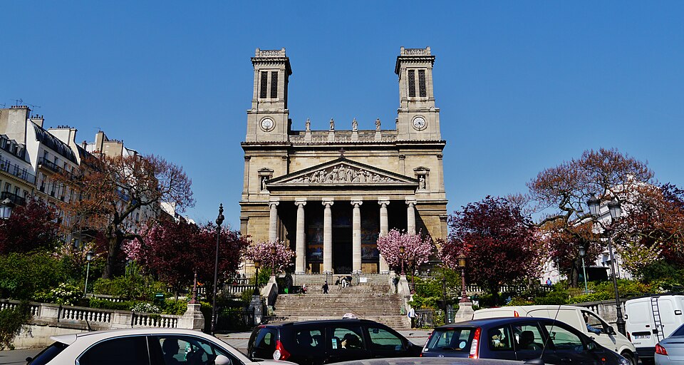 The Church of Saint-Vincent-de-Paul, Paris