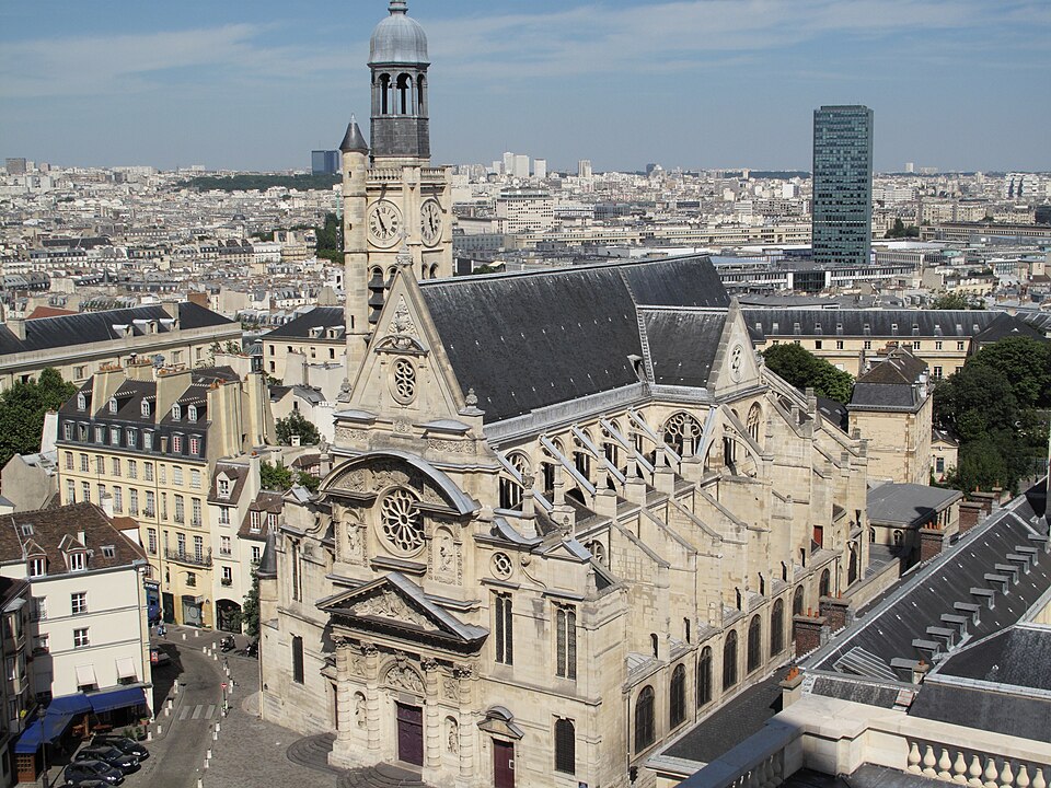 The church of Saint-Étienne-du-Mont, Paris