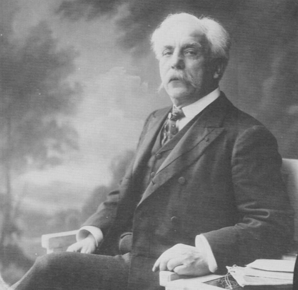 Photograph of Gabriel Fauré by Nadar