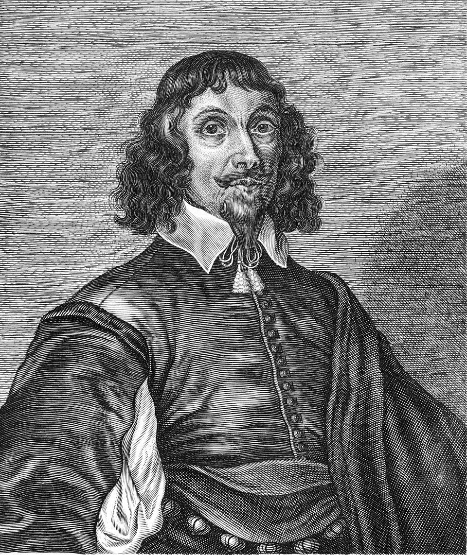 Engraved portrait of Heinrich Scheidemann