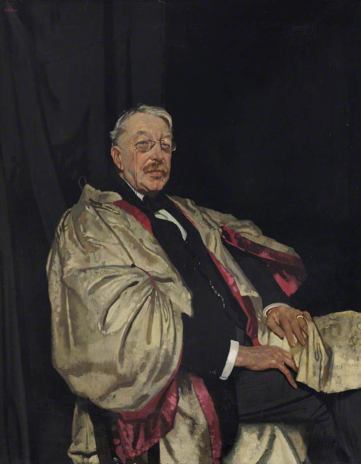 Portrait of Stanford by William Orpen