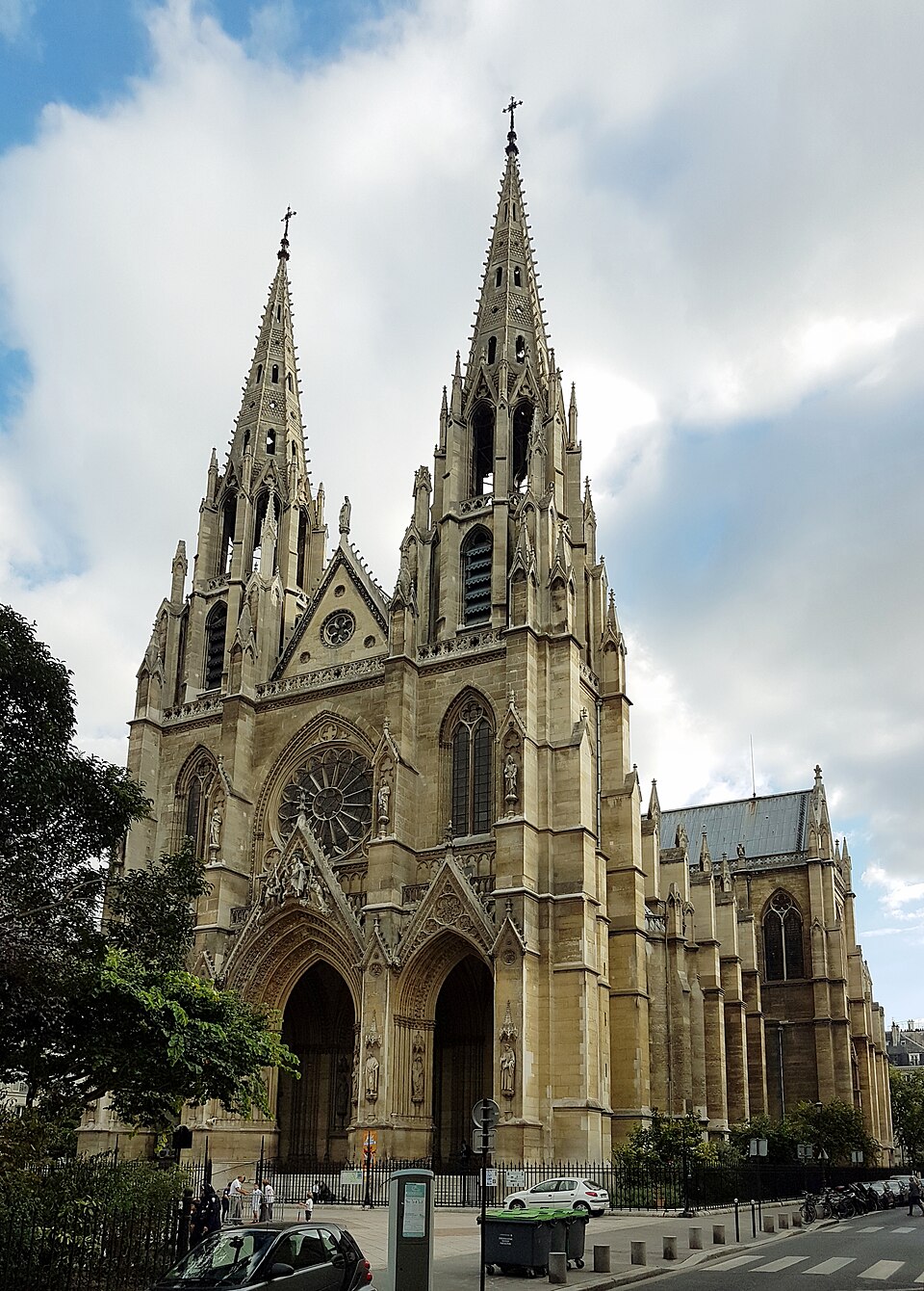 The Basilica of Sainte-Clotilde, Paris