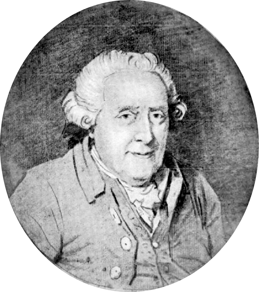 Historical portrait of Wilhelm Friedemann Bach