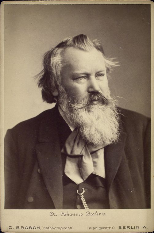 Portrait of Johannes Brahms