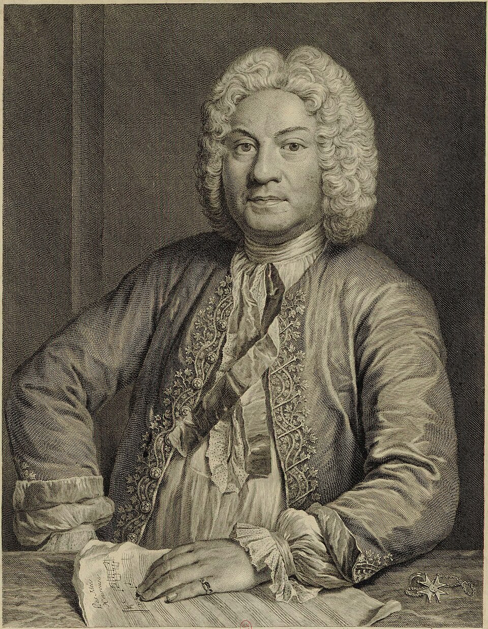 Portrait of François Couperin
