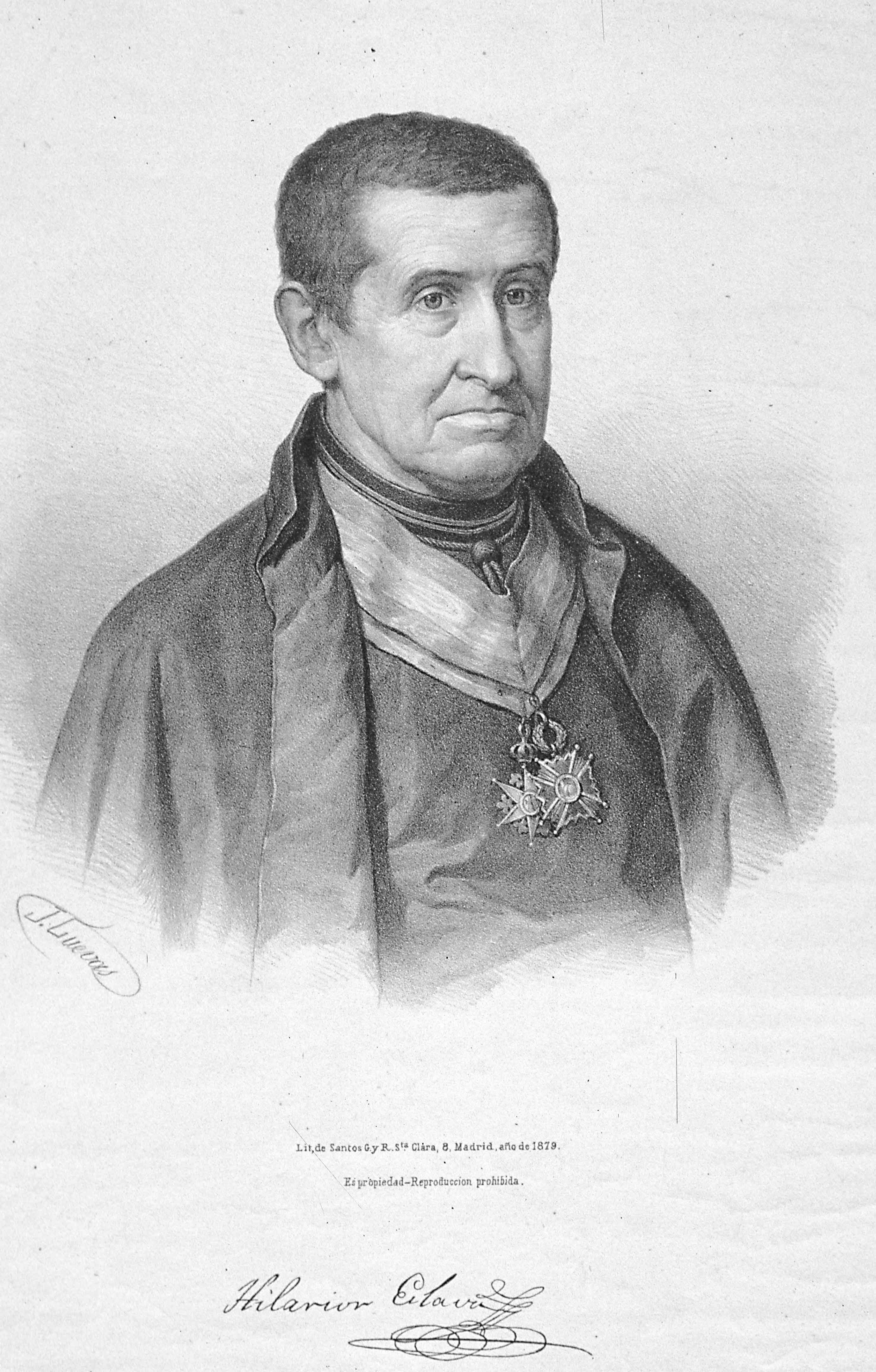 Portrait of Hilarión Eslava