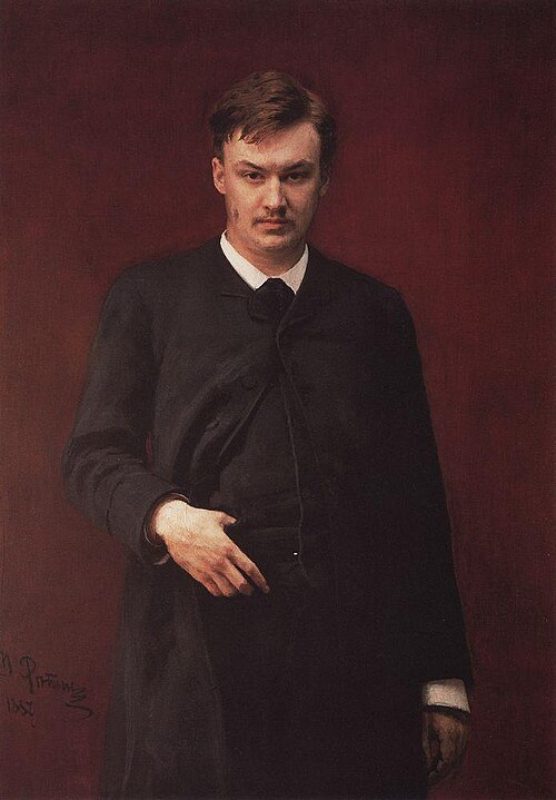 Portrait of Aleksandr Glazunov