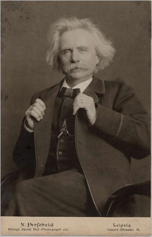 Portrait of Edvard Grieg