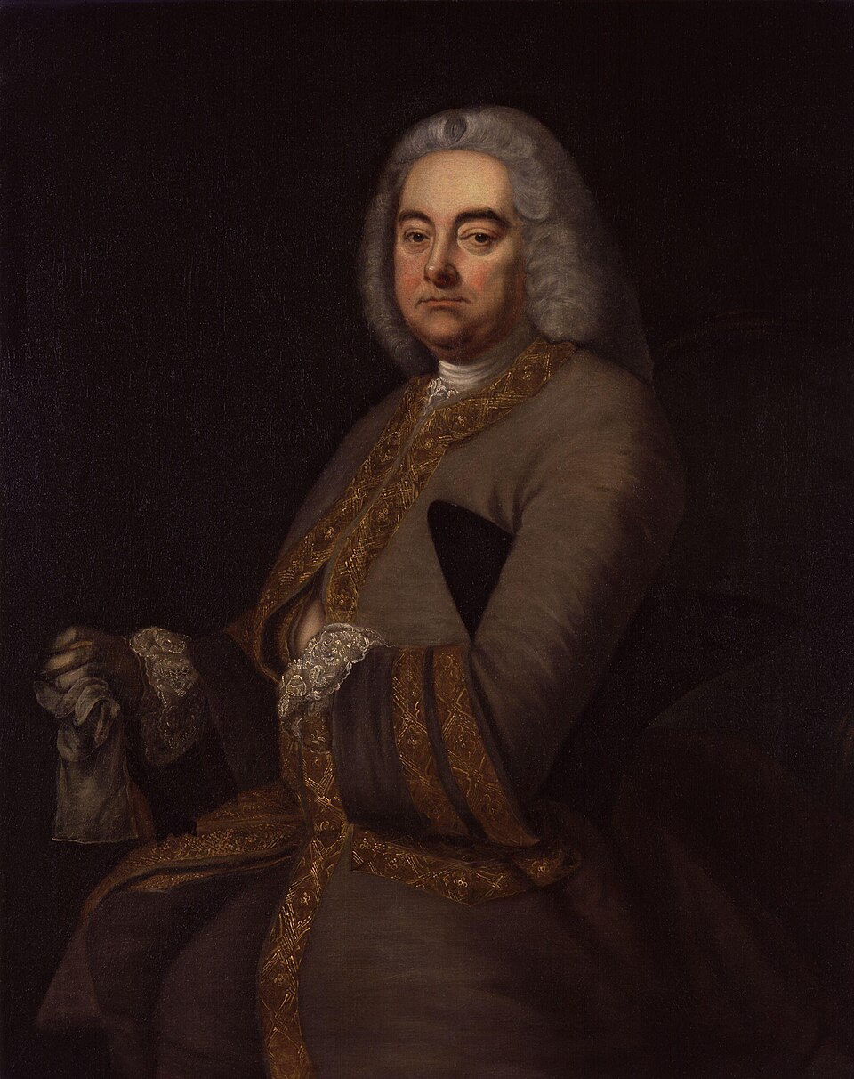 Portrait of George Frideric Handel