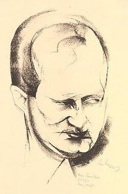 Portrait of Paul Hindemith