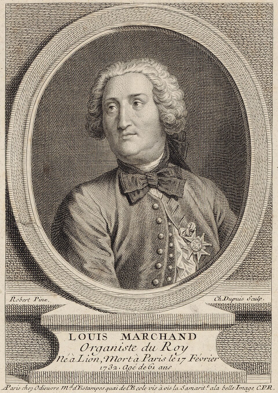 Portrait of Louis Marchand