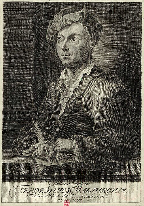 Portrait of Friedrich Wilhelm Marpurg