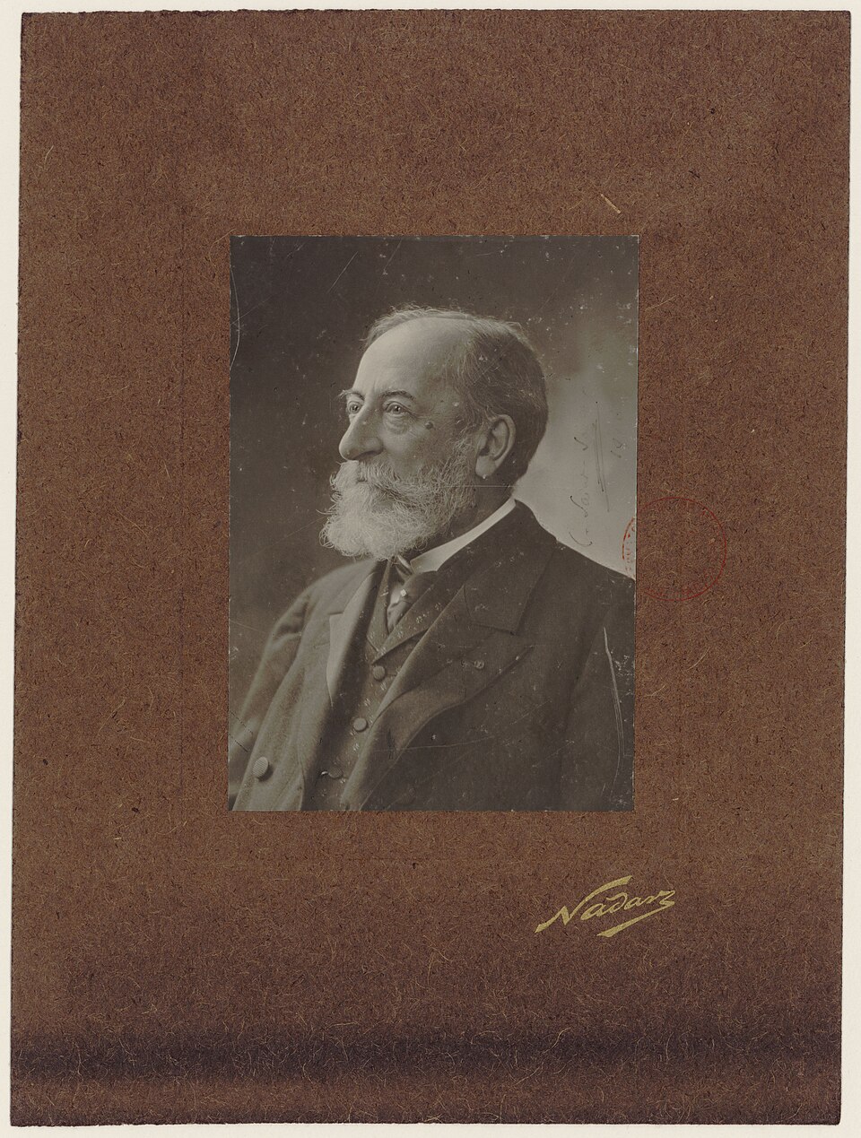 Portrait of Camille Saint-Saëns